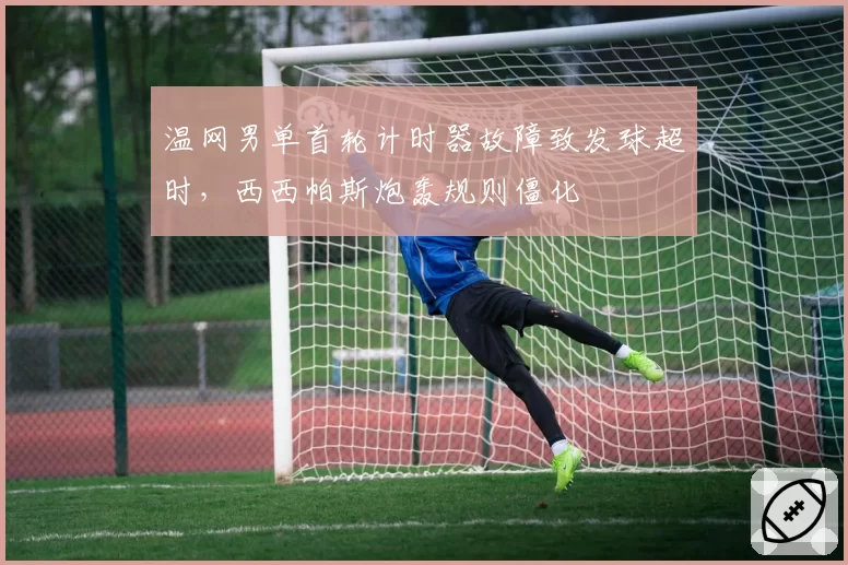温网男单首轮计时器故障致发球超时,西西帕斯炮轰规则僵化